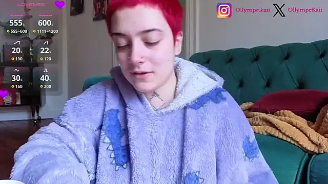 OllympeKaii online show from March 16, 2026, 7:45 am