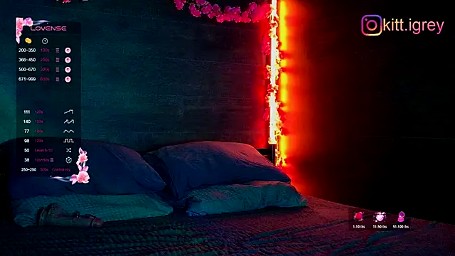 KittiGrey online show from October 24, 2025, 9:52 am