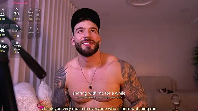 OLIVER COLT online show from October 30, 2025, 4:44 am