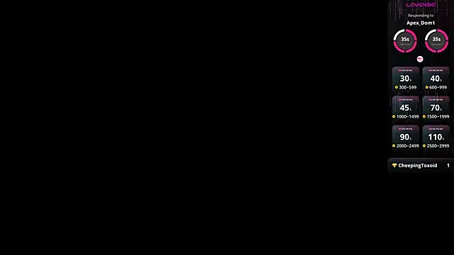 Lena Vesper online show from November 30, 2025, 8:31 pm