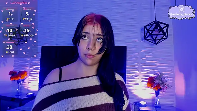 Melody Black  online show from April 11, 2026, 8:34 pm