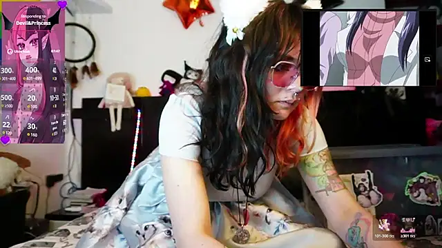 Snapshot of Devil_And_Princess chatting on June 20, 2026, 2:16 am Devil And Princess online show from June 20, 2026, 2:16 am