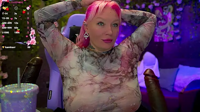 BlackedBarbie online show from October 3, 2025, 1:01 pm