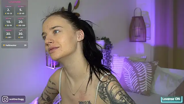 LexiiDarling online show from February 13, 2026, 4:18 pm