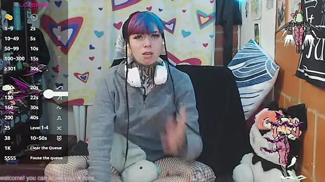 d3m0ny0 0 online show from October 18, 2025, 5:09 am