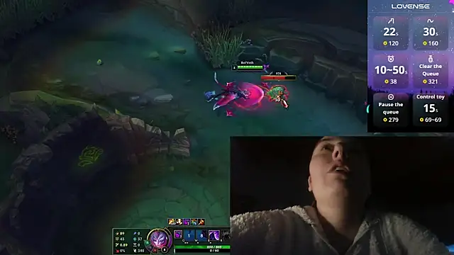 Snapshot of h4cMorganaEvelynn chatting on February 21, 2026, 10:12 pm h4cMorganaEvelynn online show from February 21, 2026, 10:12 pm