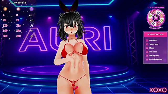 Auri Hikaru online show from March 18, 2026, 4:52 pm