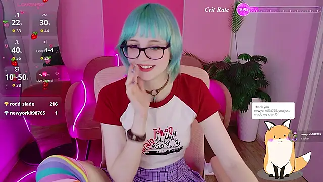 Snapshot of CoralineYoung chatting on July 24, 2026, 10:00 am CoralineYoung online show from July 24, 2026, 10:00 am