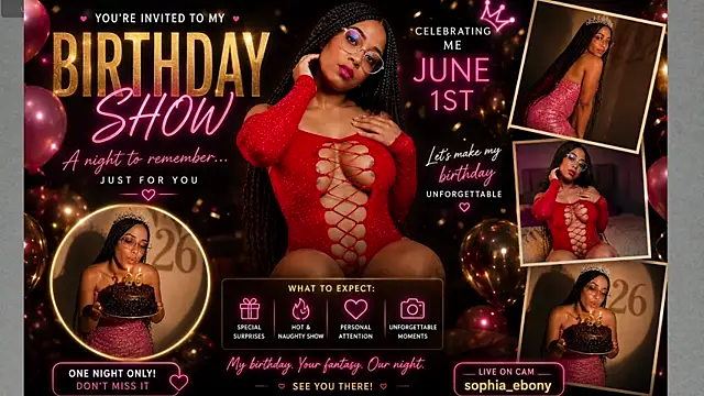Sophia Ebony online show from May 30, 2026, 12:11 pm