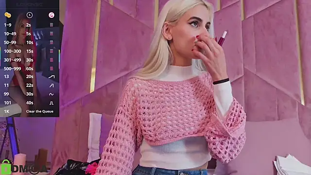 SelenaDaze online show from November 7, 2025, 4:28 am