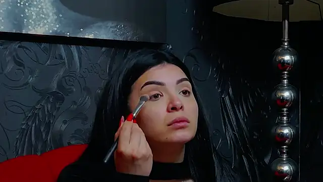 DevashaQueenX online show from April 8, 2026, 7:10 am