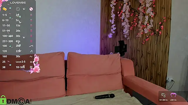 Rina Panic online show from February 22, 2026, 1:08 am