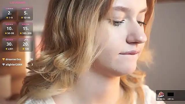 Nerissa xo online show from October 26, 2025, 8:42 pm