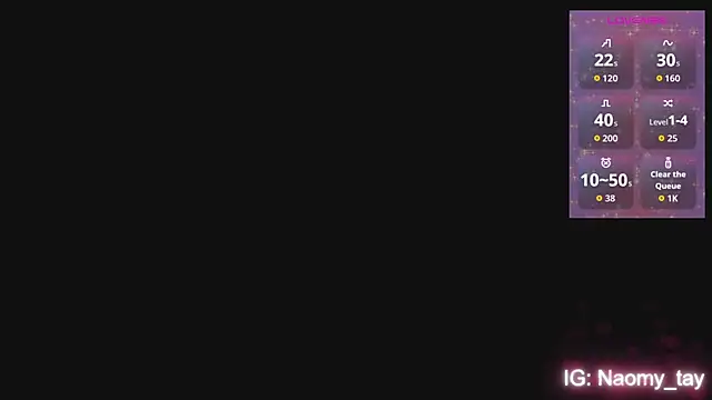 Snapshot of Naomy_tay1 chatting on October 15, 2025, 3:49 am Naomy tay1 online show from October 15, 2025, 3:49 am