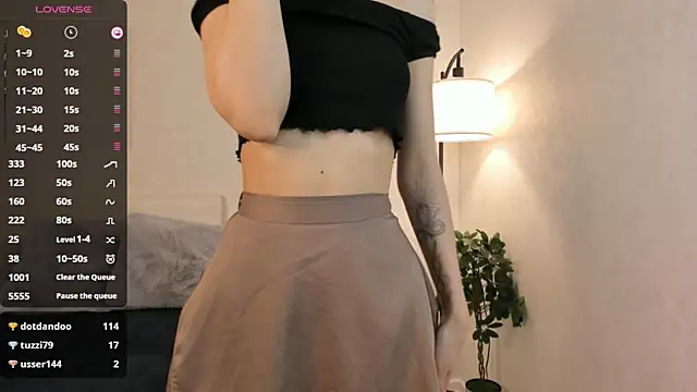 FloraNesli online show from March 21, 2026, 8:19 am