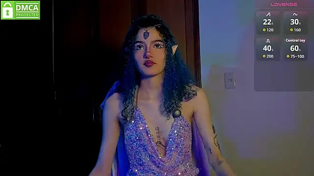 Bluedarkelf888 online show from September 25, 2025, 7:09 pm