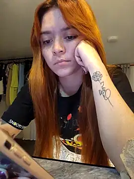 Snapshot of GingerRedxxx chatting on March 13, 2026, 3:55 am GingerRedxxx online show from March 13, 2026, 3:55 am