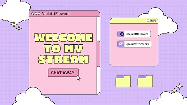 Snapshot of violetttflowers chatting on July 5, 2026, 11:55 pm violetttflowers online show from July 5, 2026, 11:55 pm