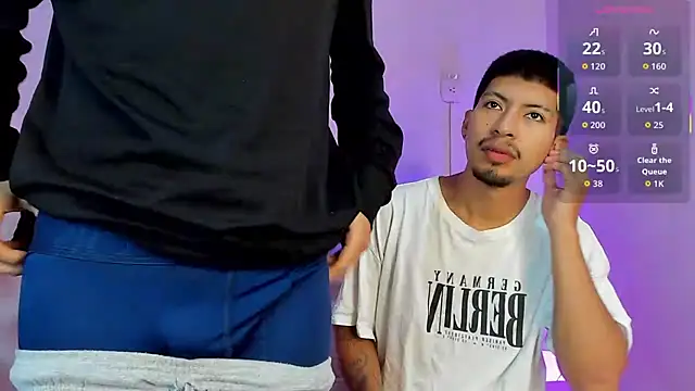 AxelAndJeremy online show from December 1, 2025, 2:23 am