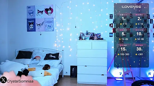 Crystal somnia online show from November 15, 2025, 11:09 pm