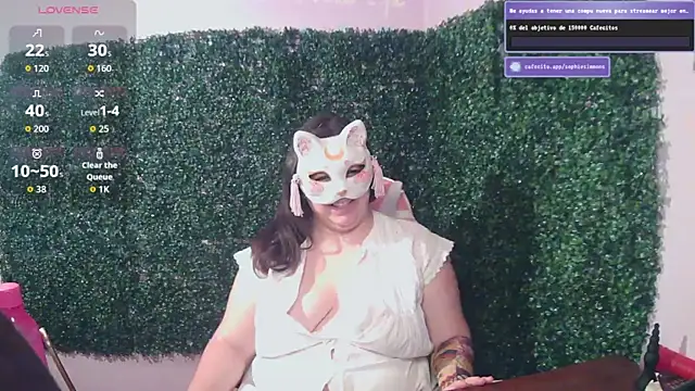 Snapshot of SophieSimmons_ chatting on October 5, 2025, 8:16 am SophieSimmons online show from October 5, 2025, 8:16 am