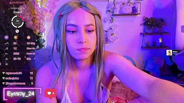 Eymmy 24 online show from March 14, 2026, 11:49 am