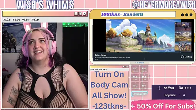 nevermakeawish online show from May 19, 2026, 9:27 am