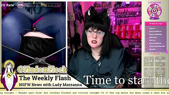 LadyMarzanna online show from May 16, 2026, 6:45 am