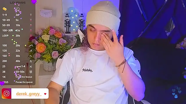 derek greyy  online show from November 21, 2025, 8:41 pm