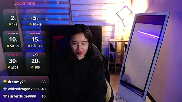  Mia Evans 1 online show from November 2, 2025, 1:49 pm