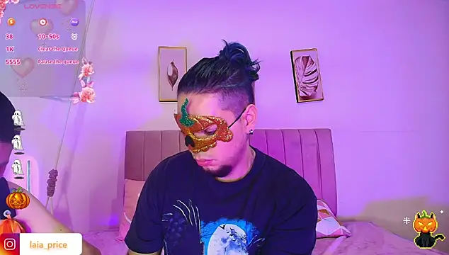 Laia and Damian online show from October 31, 2025, 12:24 pm