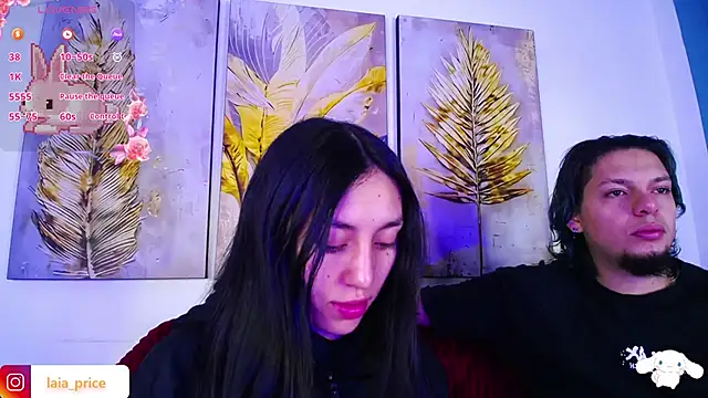 Laia and Damian online show from November 8, 2025, 12:09 pm