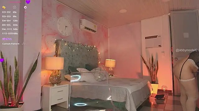 Snapshot of AbbyModel01 chatting on February 27, 2026, 12:22 am AbbyModel01 online show from February 27, 2026, 12:22 am