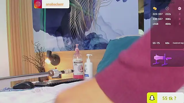 Snapshot of Anabacker01 chatting on February 4, 2026, 7:09 pm Anabacker01 online show from February 4, 2026, 7:09 pm