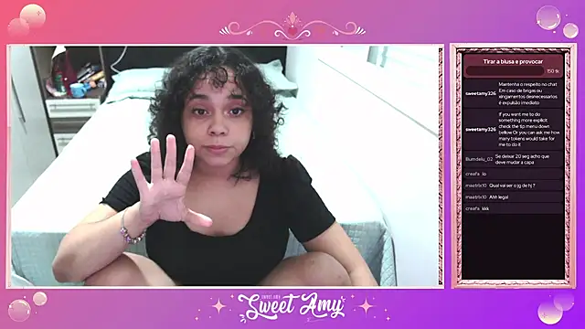 Snapshot of sweetamy326 chatting on July 19, 2026, 12:41 am sweetamy326 online show from July 19, 2026, 12:41 am