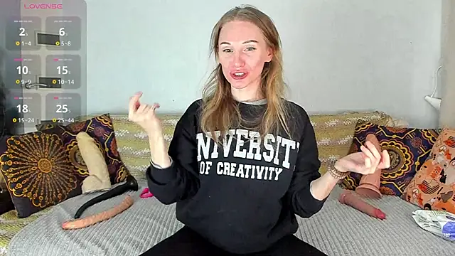 Amalia Mio online show from April 17, 2026, 10:18 am