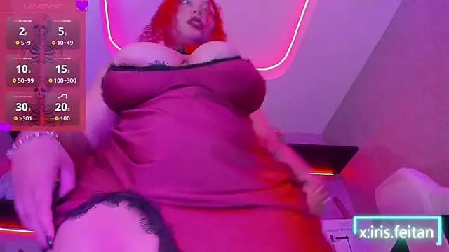 Snapshot of irisfeitan chatting on February 27, 2026, 10:15 am irisfeitan online show from February 27, 2026, 10:15 am