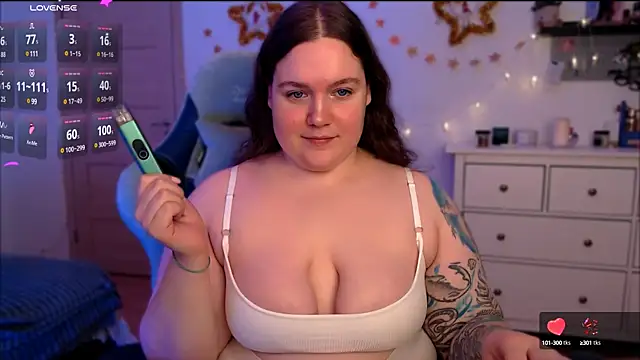 SummerTina online show from January 8, 2025, 5:05 pm