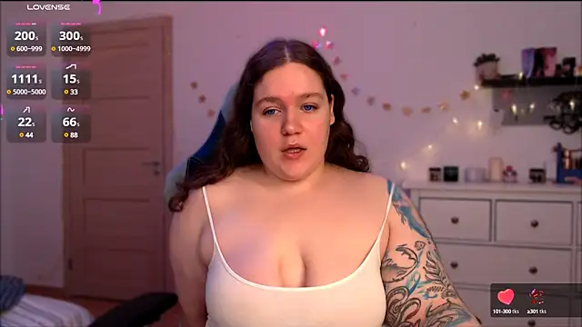 SummerTina online show from January 16, 2025, 1:03 pm