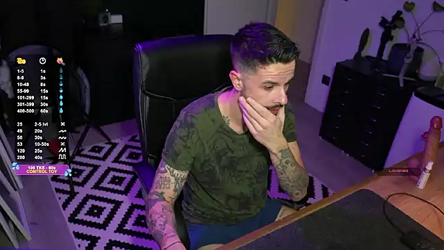 monsieurguitsxxx online show from January 9, 2026, 6:15 pm