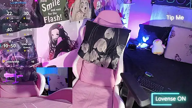 AuroraChannn online show from March 8, 2026, 2:04 am