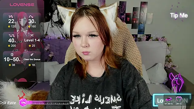 Snapshot of Lovly_Vixen chatting on November 19, 2025, 5:13 pm Lovly Vixen online show from November 19, 2025, 5:13 pm