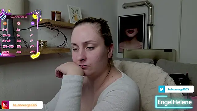 EngelHelene online show from April 8, 2026, 7:59 pm