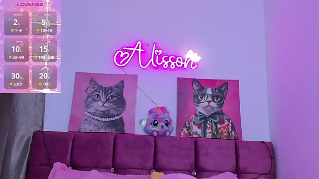 alissonsweet18 online show from June 4, 2026, 1:27 pm