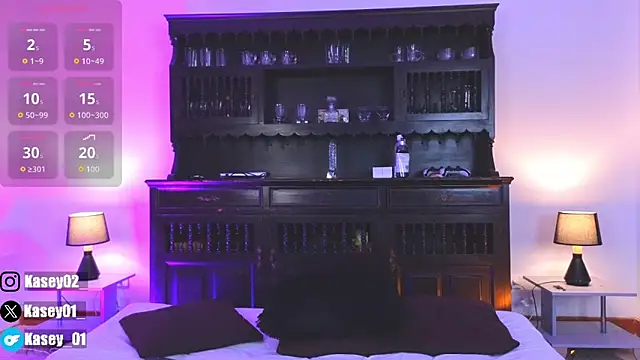 kasey  online show from February 17, 2026, 8:06 pm