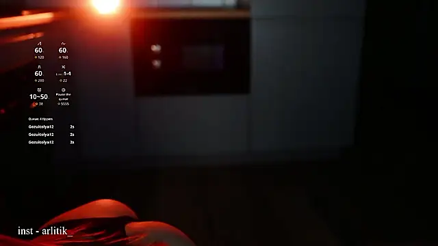 Snapshot of Arlitik chatting on February 25, 2026, 3:07 am Arlitik online show from February 25, 2026, 3:07 am