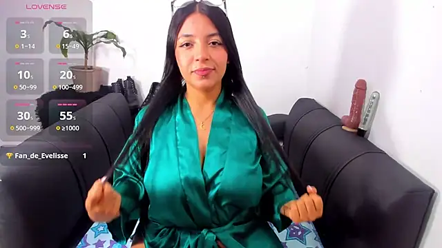 evelisse  online show from January 7, 2026, 4:06 am