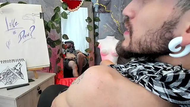 AngelDamianArt online show from November 20, 2025, 8:53 pm