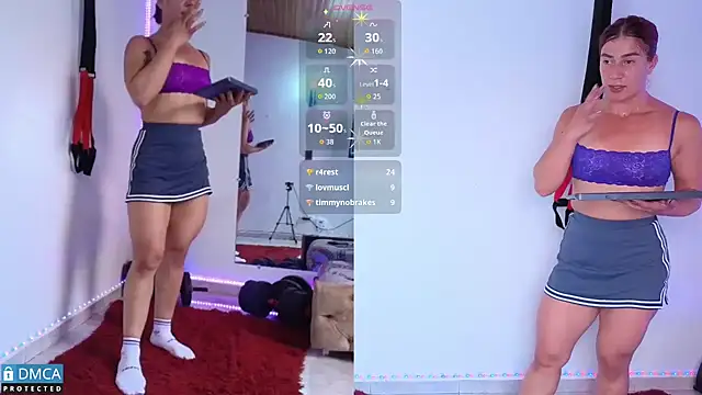 scarlett fire5 online show from April 18, 2026, 7:58 pm