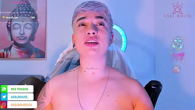 AxelRouse3 online show from March 22, 2026, 4:16 am